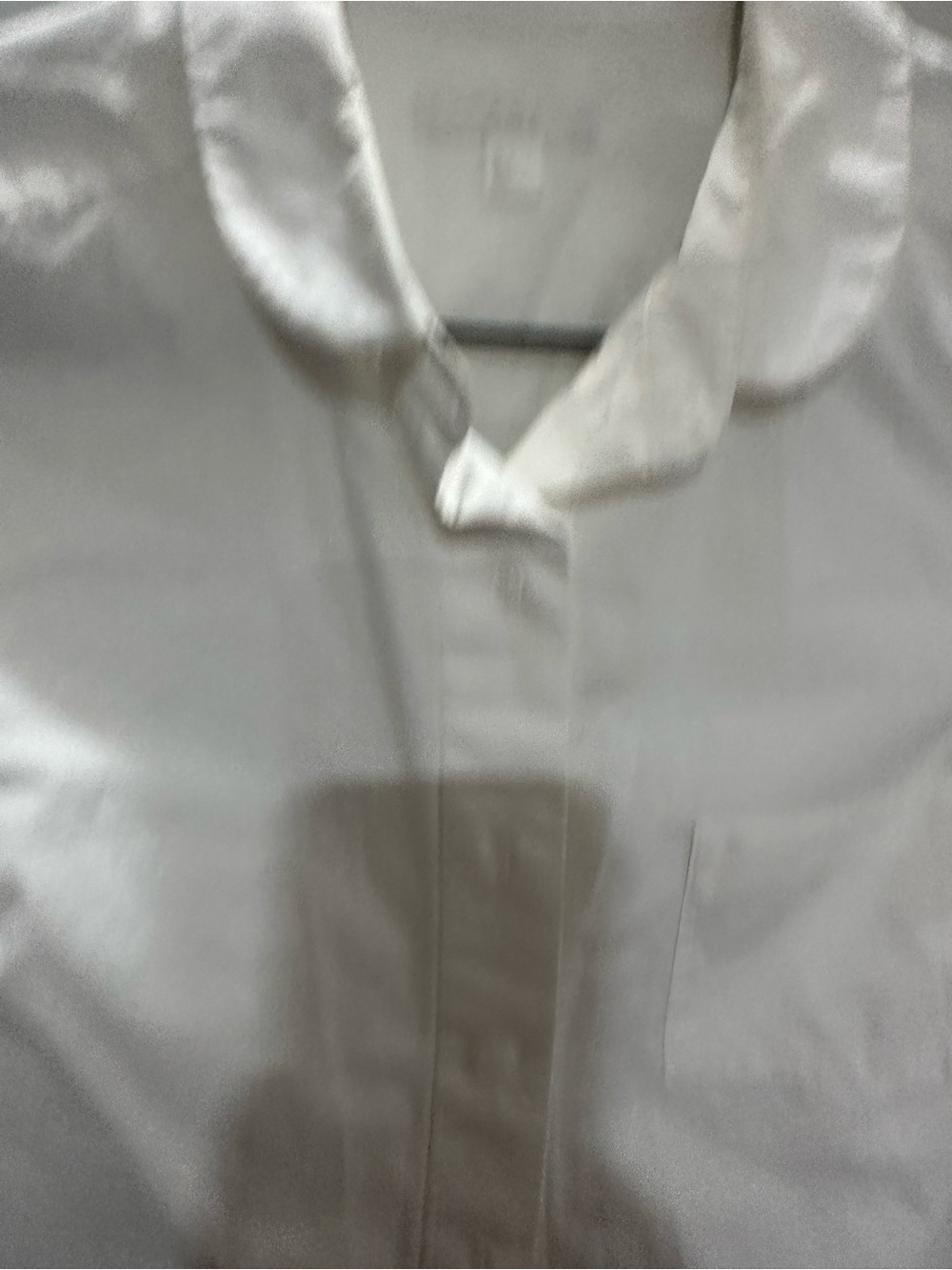 COS White Rounded-Collar Button Shirt - Picture 4 of 4